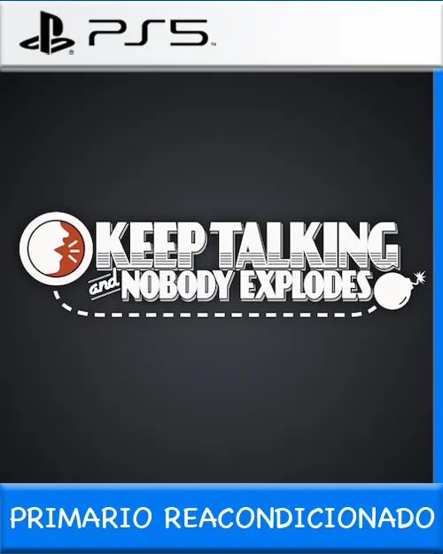 Ps5 Digital Keep Talking and Nobody Explodes Primario Reacondicionado