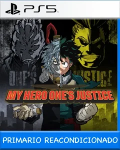 Ps5 Digital MY HERO ONE'S JUSTICE Primario Reacondicionado