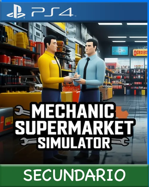 Ps4 Digital Mechanic Supermarket Simulator Secundario