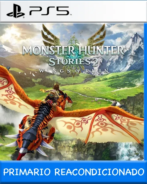 Ps5 Digital Monster Hunter Stories 2: Wings of Ruin Primario Reacondicionado