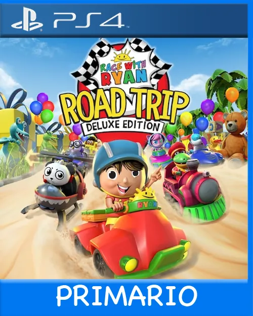 Ps4 Digital Race With Ryan Road Trip Deluxe Edition Primario