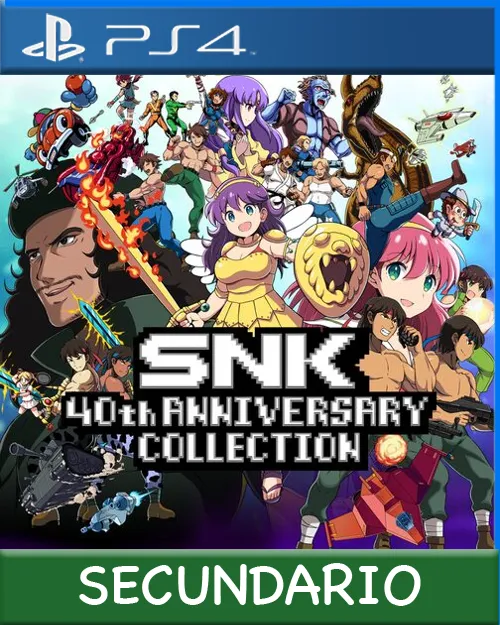 Ps4 Digital SNK 40th ANNIVERSARY COLLECTION Secundario