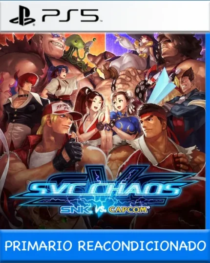 Ps5 Digital SNK VS. CAPCOM SVC CHAOS Primario Reacondicionado