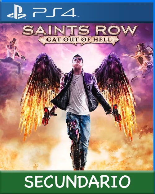 Ps4 Digital Saints Row: Gat Out of Hell Secundario