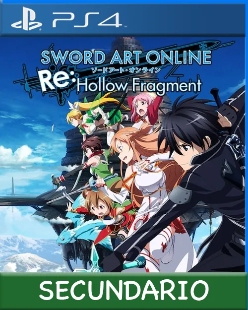 Ps4 Digital Sword Art Online Re: Hollow Fragment Secundario