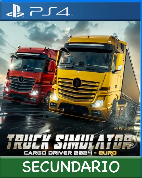 Ps4 Digital Truck Simulator Cargo Driver 2024 - EURO Secundario