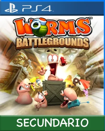 Ps4 Digital Worms Battlegrounds Secundario